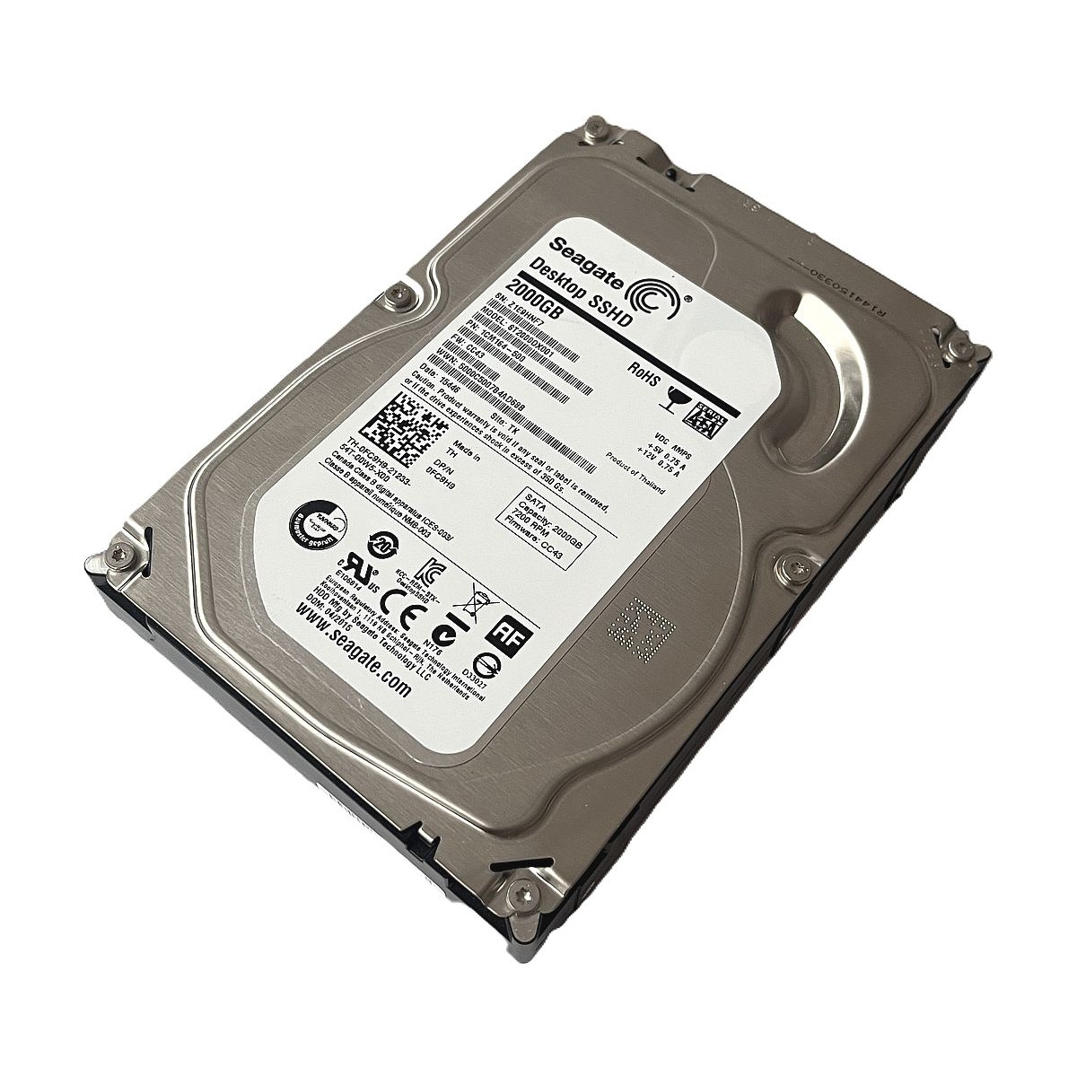 DYSK DELL SEAGATE 2TB SATA 6G 7.2K 3,5 ST2000DX001 1CM164-500 0FC9H9