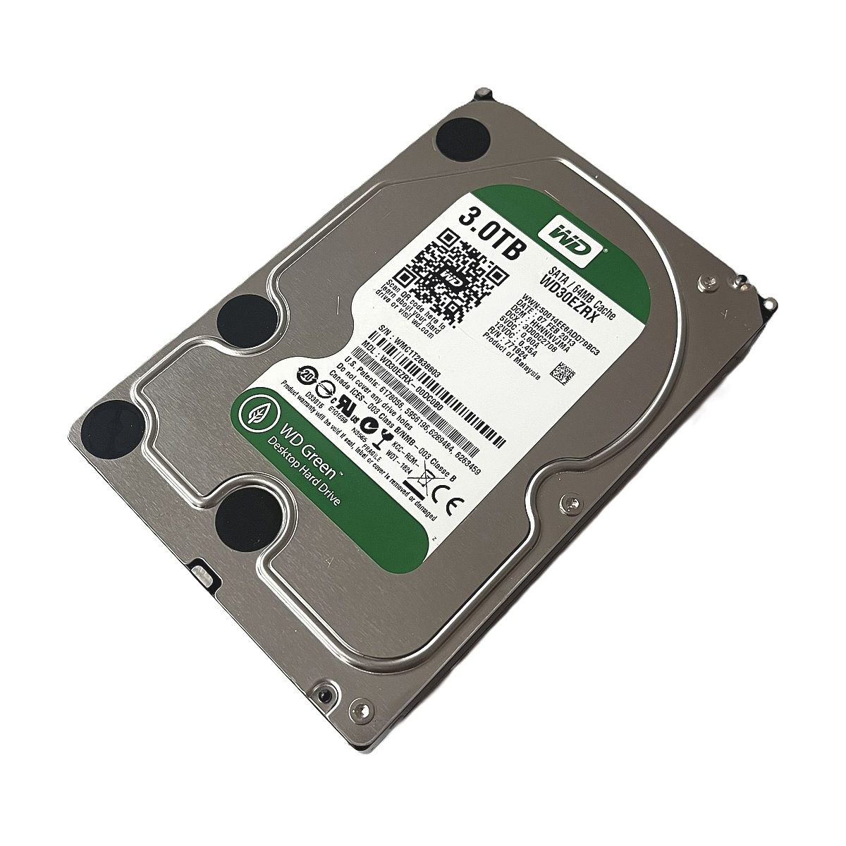 DYSK WD GREEN 3TB SATA III 6G 7.2K 3,5 64MB CACHE WD30EZRX-00DC0B0