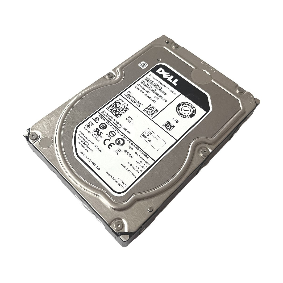 DYSK DELL SEAGATE 1TB SATA 6G 7.2K 3,5 ST1000NM0055 1V410C-136 0TW8VV