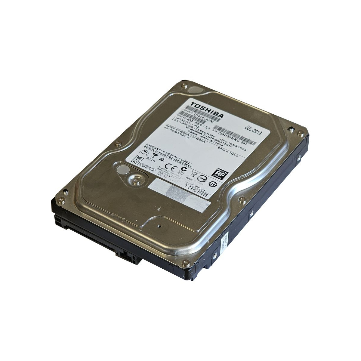 DYSK TOSHIBA 1TB SATA III 6G 7.2K 3,5 DT01ACA100