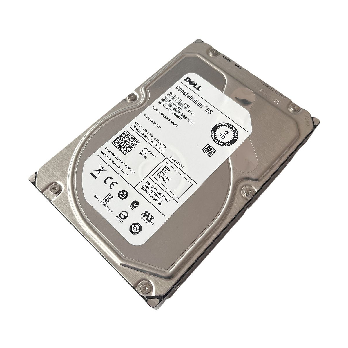 DYSK DELL SEAGATE 2TB SATA 6G 7.2K 3,5 ST2000NM0011 9YZ168-037 0835R9