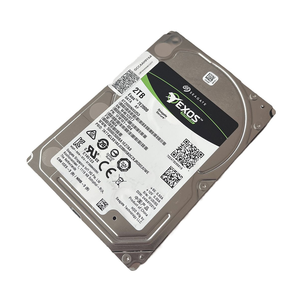 DYSK SEAGATE EXOS 7E2000 2TB SATA 6G 7.2K 2,5 ST2000NX0253 1FM101-004