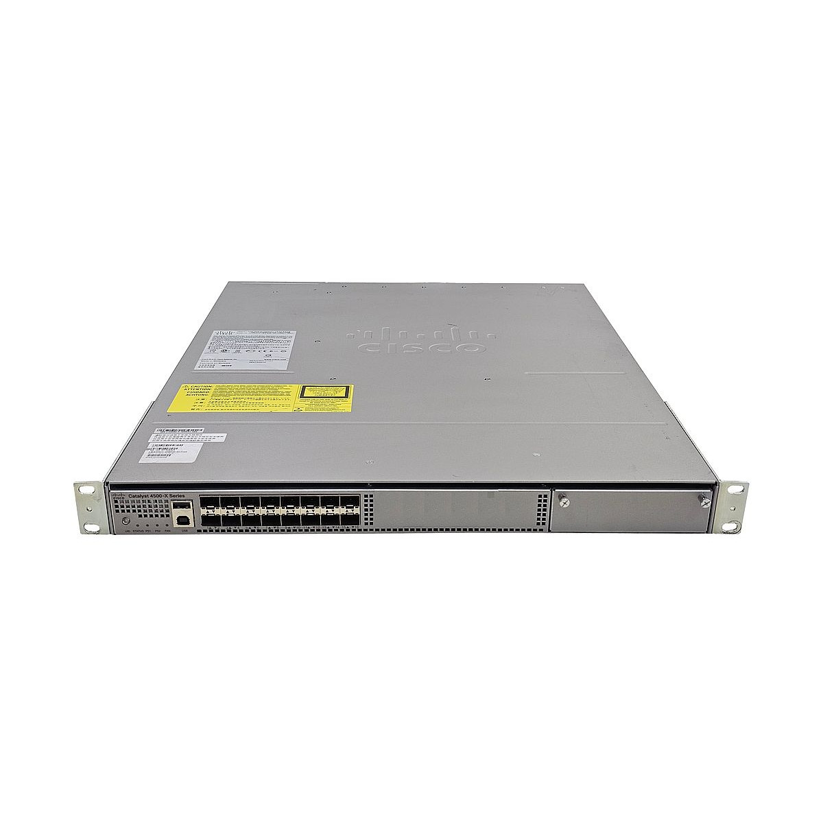 SWITCH CISCO WS-C4500X-F-16SFP+ 16x10GB SFP+ 1xUSB 2x750W PSU USZY