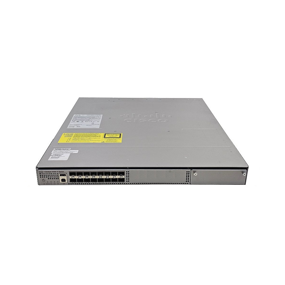 copy of SWITCH CISCO WS-C4500X-F-16SFP+ 16x10GB SFP+ 1xUSB 2x750W PSU