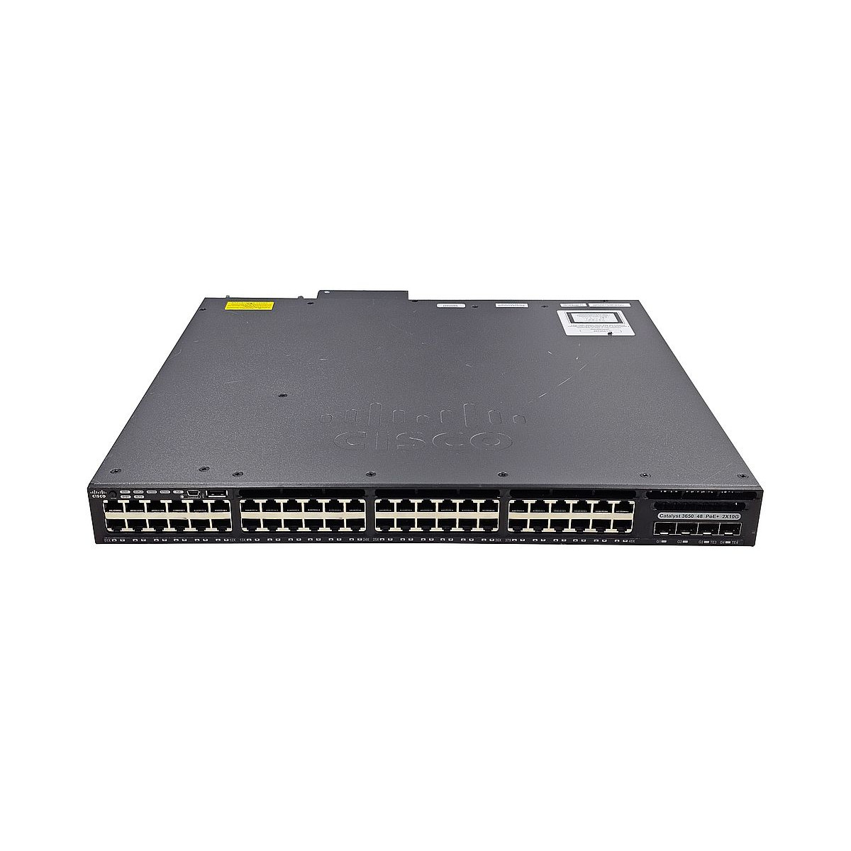 SWITCH CISCO WS-C3650-48FD-S 48x1GB POE+ 2xSFP 2x10GB SFP+ 1xPSU 1025W VLAN