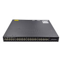 SWITCH CISCO WS-C3650-48TD-S 48x1GB 2xSFP 2x10GB SFP+ 2xPSU 250W VLAN USZY