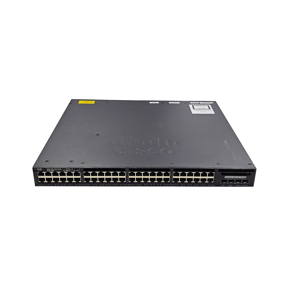 SWITCH CISCO WS-C3650-48TD-S 48x1GB 2xSFP 2x10GB SFP+ 2xPSU 250W VLAN USZY