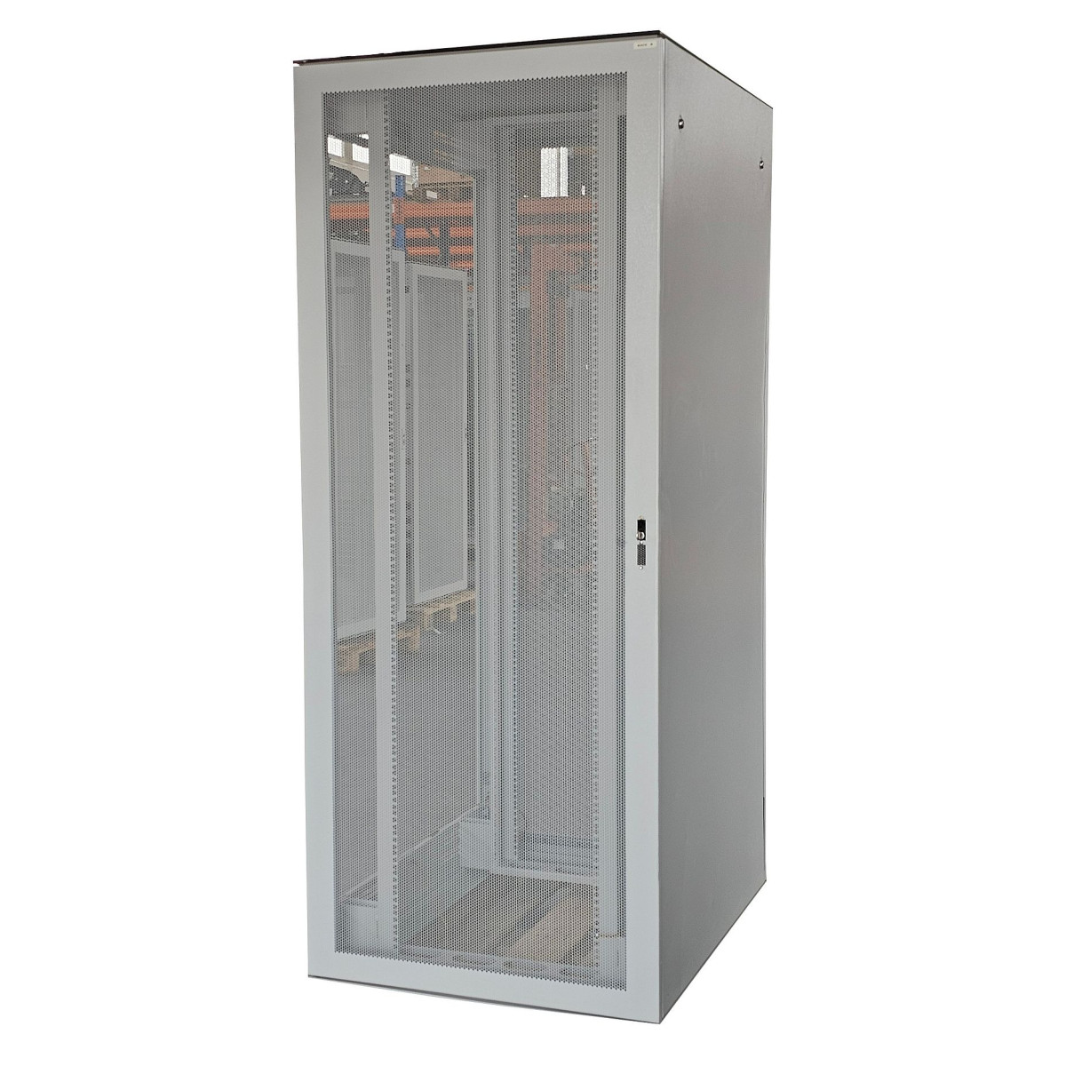 SZAFA RACK SERWEROWA RITTAL 19' 42U 800x1000 1xKLUCZ 1xPANEL ZŁOŻONA