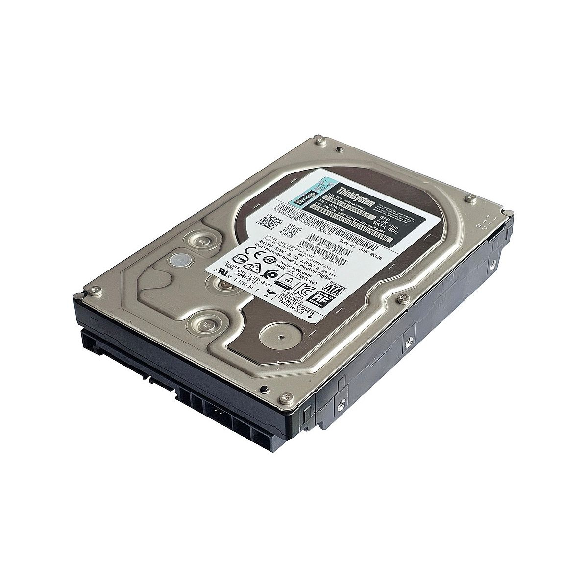 DYSK LENOVO HGST 8TB SATA 6G 7.2K 3,5 00YK042 HUS728T8TALE600