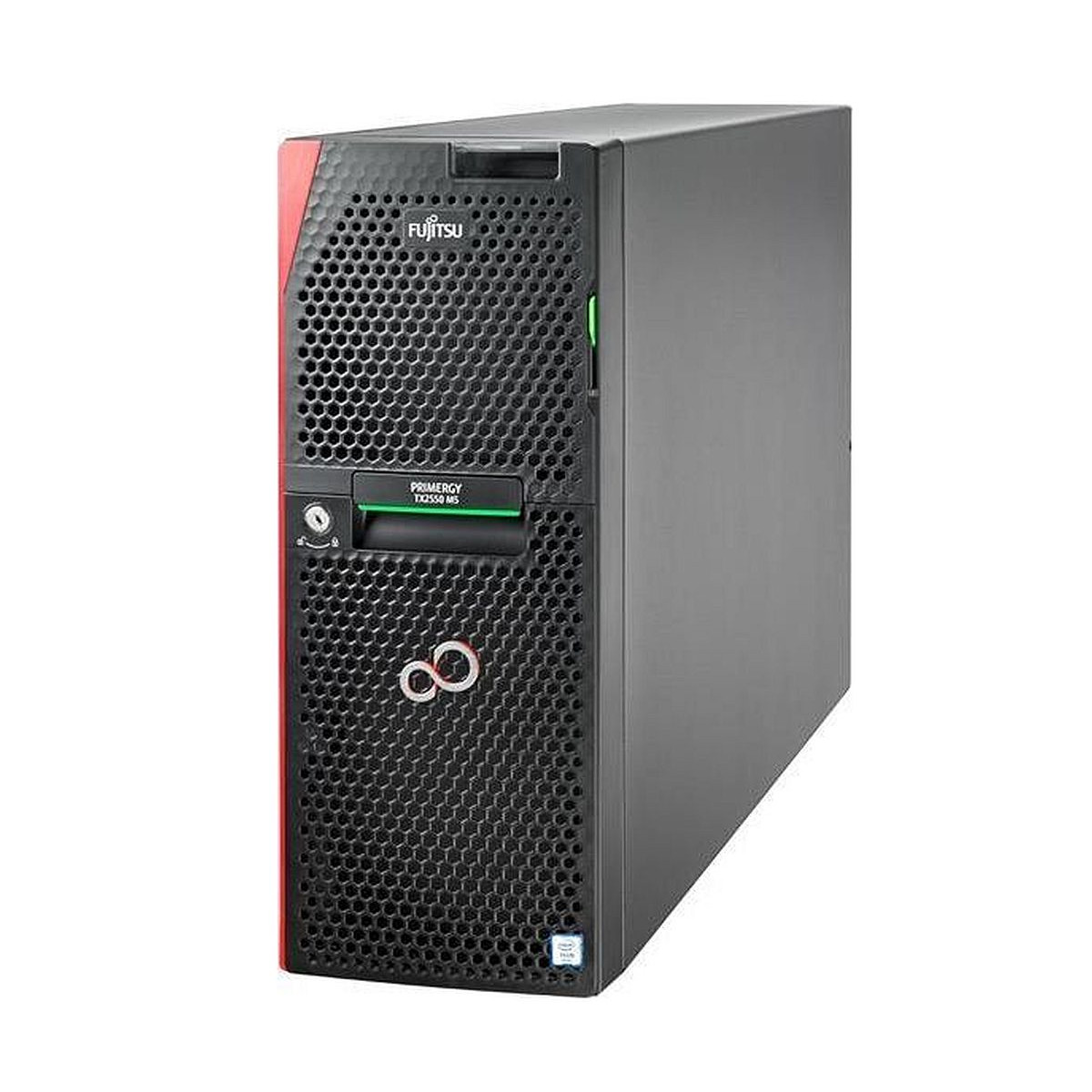 FUJITSU PRIMERGY TX2550 M5 8-CORE SILVER 64GB 4x900GB SAS 800W 2x1GB EP420i
