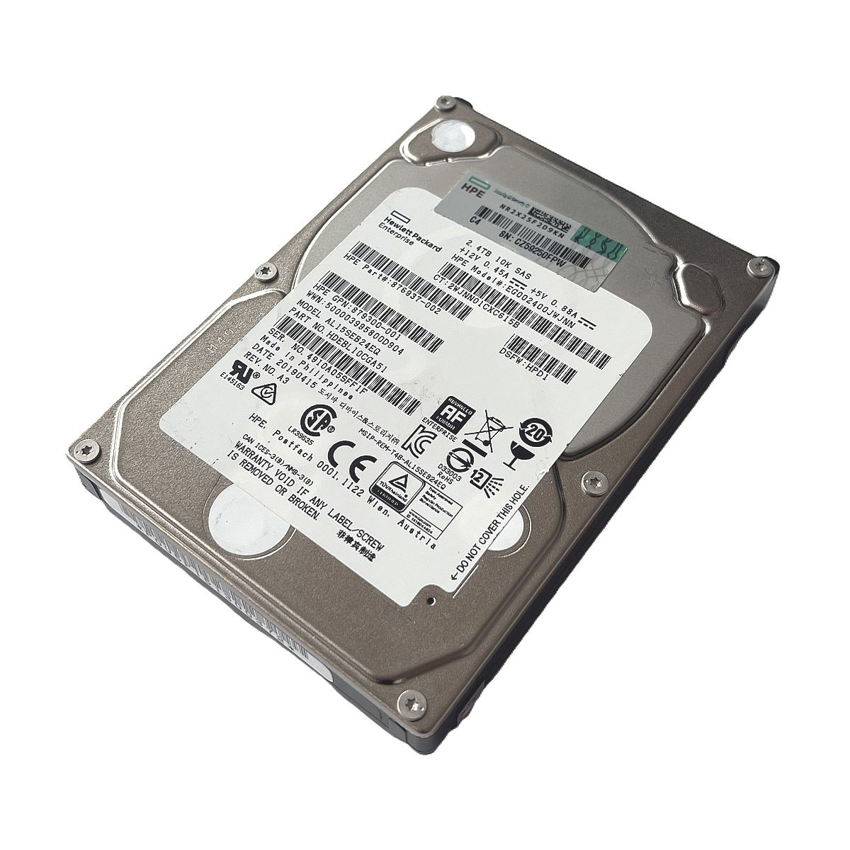 DYSK HPE 2.4TB SAS 12G 10K 2,5 EG002400JWJNN 876937-002