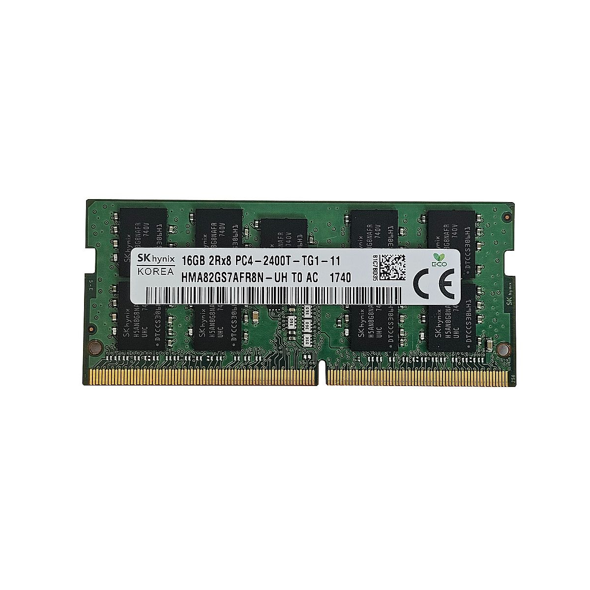 HYNIX 16GB 2Rx8 PC4-2400T SODIMM HMA82GS7AFR8N-UH