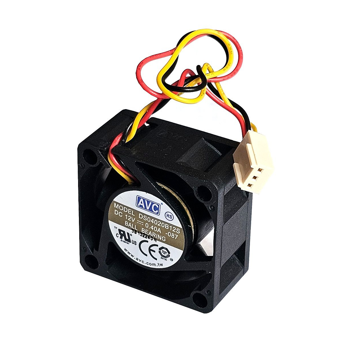 WENTYLATOR WIATRAK AVC 40x40MM 3-PIN DS04020B12S