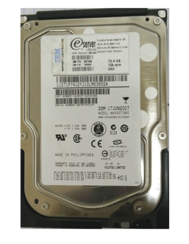 DYSK TWARDY IBM 73GB SAS 15K 3,5'' 39R7348 26K5841