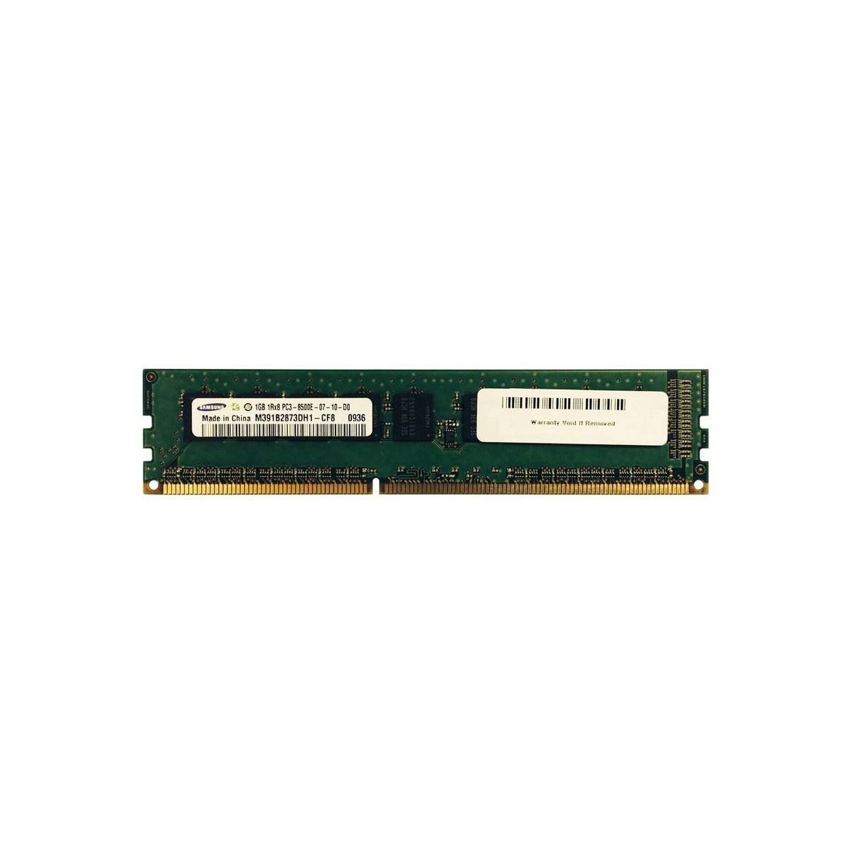 PAMIEC SAMSUNG 1GB 1Rx8 PC3-8500E M391B2873DH1-CF8
