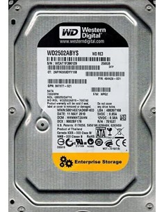 DYSK WESTERN DIGITAL 250GB 7.2K 3.5 WD2502ABYS