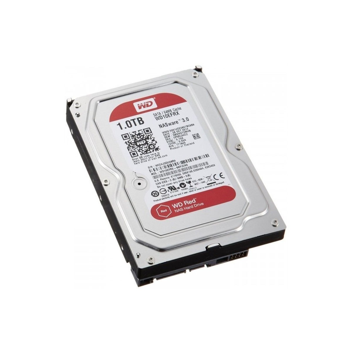 DYSK WD RED WD10EFRX 1TB SATA3 64MB NASware 3.5 DYSK WD RED WD10EFRX 1TB SATA3 64MB NASware 3.5