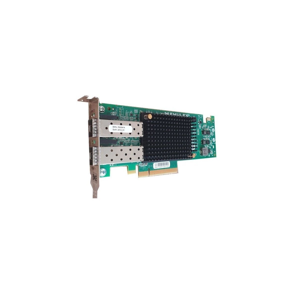 KARTA FIBRE EMULEX EMU-P005414 2PORT 10GB PCIe FC