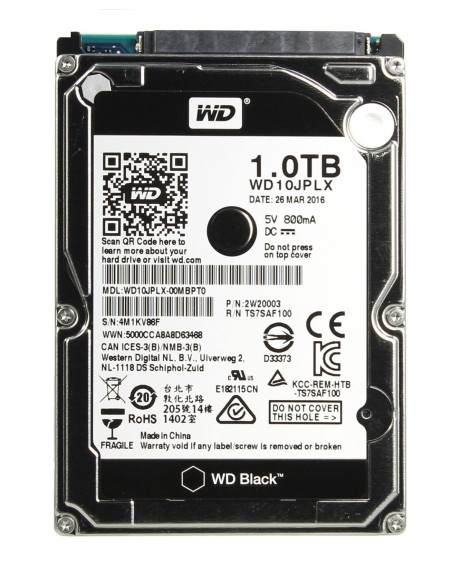 DYSK WD BLACK WD10JPLX 1TB SATAIII 7.2K 2,5