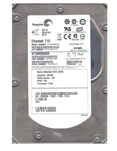 DELL SEAGATE CHEETAH 10K 3G 300GB SAS 3,5'' 0RN828