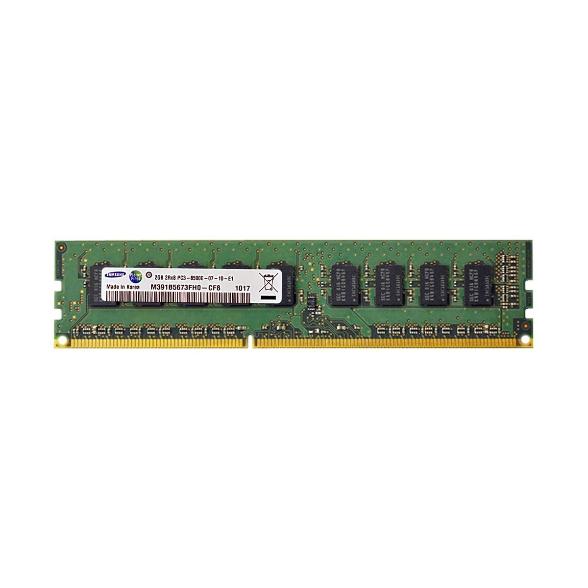 PAMIĘĆ RAM SAMSUNG 2GB 2Rx8 PC3-8500E ECC UDIMM M391B5673FH0-CF8