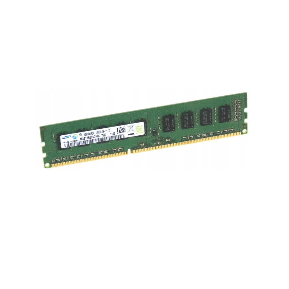 SAMSUNG 4GB 2Rx8 PC3L-10600E M391B5273CH0-YH9