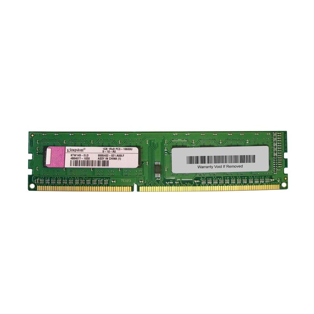 PAMIEC KINGSTON 1GB 1RX8 KTW149-ELD PC3-10600U