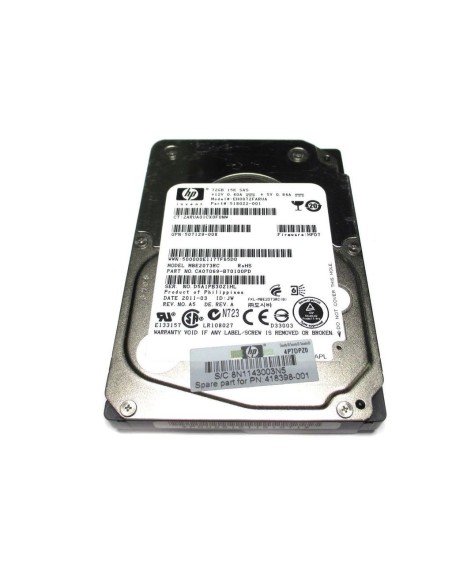 DYSK HP 72GB SAS 15K 6G 2,5 518022-001 EH0072FARUA