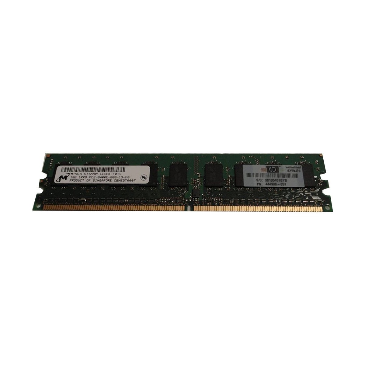 HP MICRON 1G 1RX8 DDR2 PC2-6400E ECC 444908-051