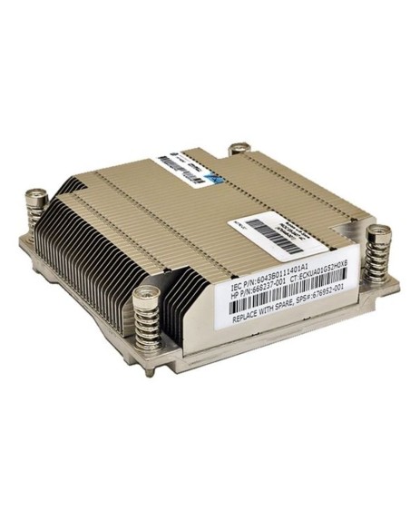 RADIATOR HEATSINK HP PROLIANT DL360e DL380e GEN8 676952-001 668237-001