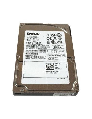 DYSK DELL 146GB SAS 10K 3G 16MB 2,5 0CM318