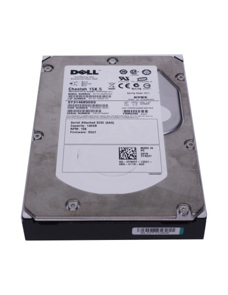 DYSK DELL 146GB SAS 3G 15K 16MB CACHE 3,5 0TN937 TN937