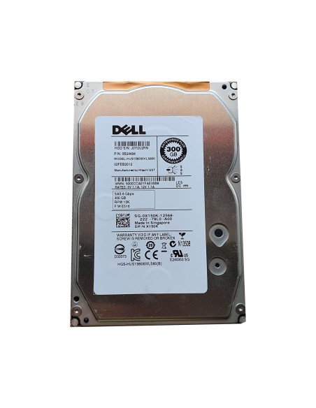 DYSK DELL 300GB SAS 15K 6G 3,5 0X150K X150K