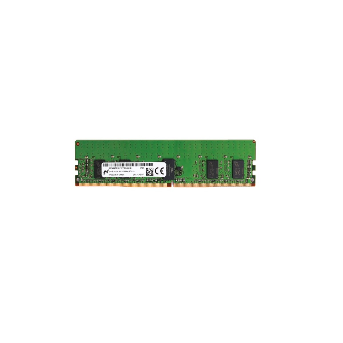 MICRON 8GB 1Rx4 PC3-14900R ECC REG MT18JSF1G72PZ-2G6D1QI