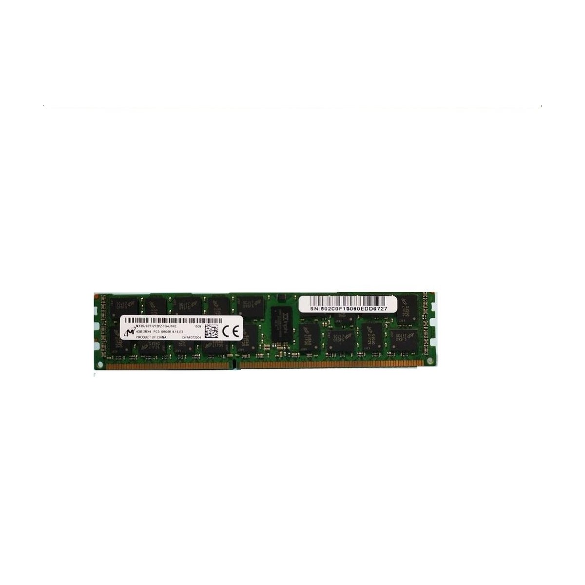 MICRON 4GB 2Rx4 PC3-10600R MT36JSF5127PZ-1G4J1KE