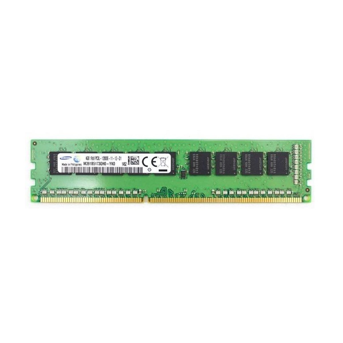 SAMSUNG 4GB 1Rx8 PC3L-12800E ECC UDIMM M391B5173QH