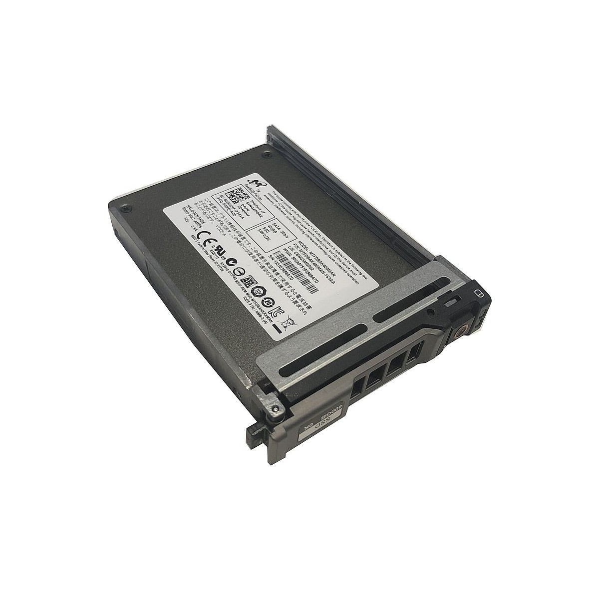 DYSK DELL MICRON 400GB SSD SATA 3G 2,5 RAMKA 0NRX7Y MTFDBAK400MAN 0DMHHF
