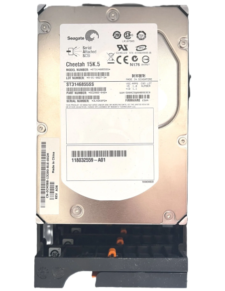 DYSK DELL SEAGATE 146GB SAS 3G 15K 3,5 RAMKA 005048785 9Z2066-046 0CM588