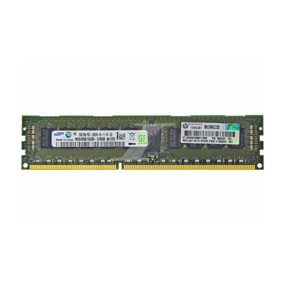 PAMIEC HP 2GB 2Rx8 PC3-10600R-9 500202-161