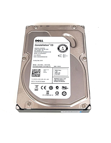 DYSK DELL SEAGATE 1TB SAS 6G 7.2K 3,5 ST1000NM0001 9YZ264-150 0740YX