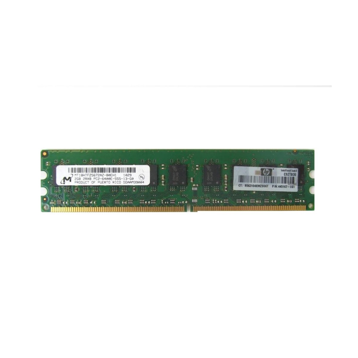 PAMIEC HP 2GB 2Rx8 PC2-6400E ECC 445167-061
