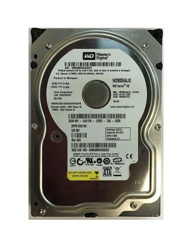 DYSK DELL 80GB SATA HDD 7.2K 3,5 0UU158