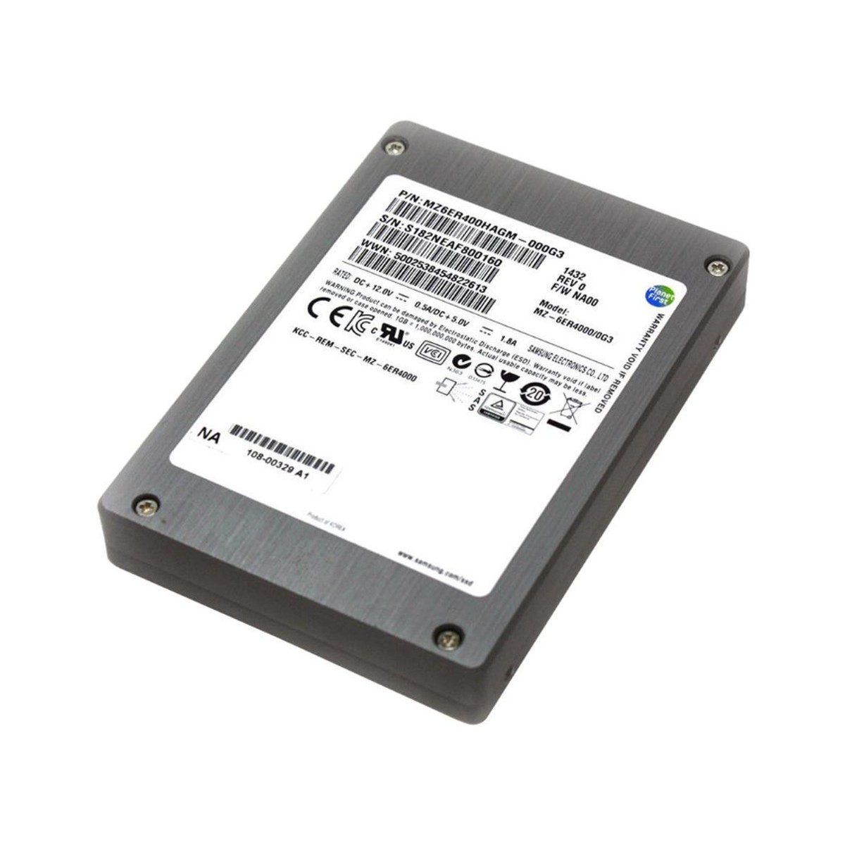 DYSK SAMSUNG SSD SAS 6G 2,5 MZ6ER400HAGM-000G3