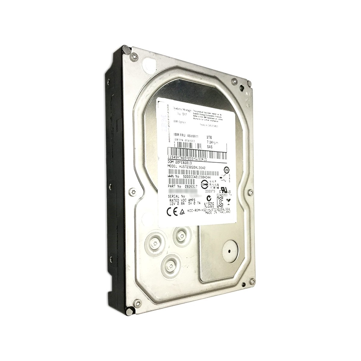 DYSK IBM 2TB SAS 7,2K 6G 3,5 42D0768