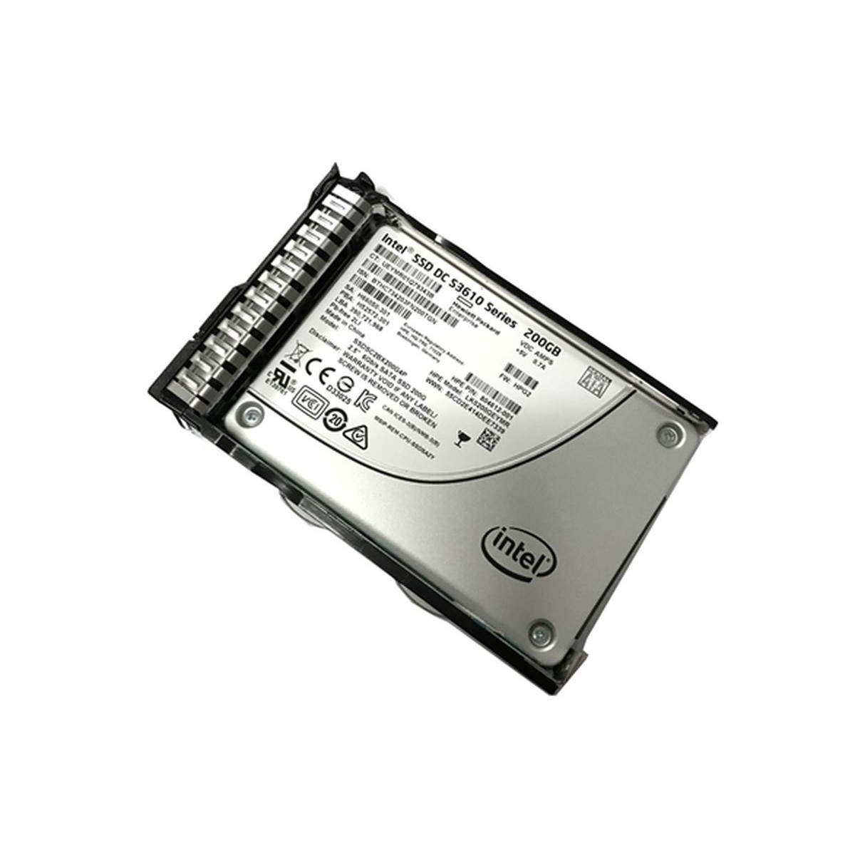 HP INTEL 200GB SSD SATA 6G 2,5 DC S3610 804612-001
