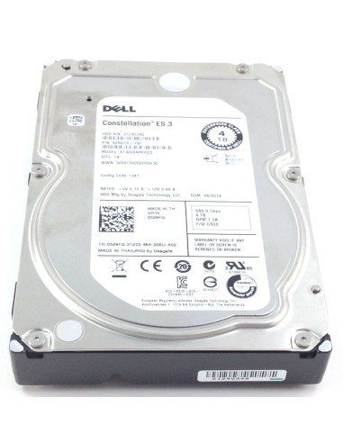 DYSK DELL ST4000NM0023 4TB SAS 6G 7.2K 3,5 0529FG