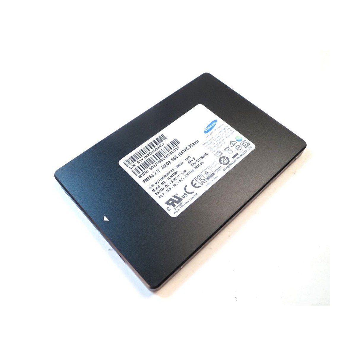 LENOVO SAMASUNG 480GB SATA SSD PM863 2,5 00XH130