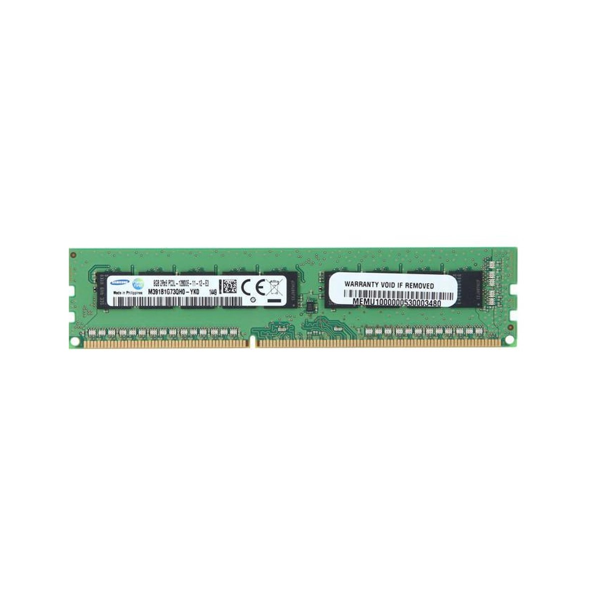 SAMSUNG 8GB PC3L-12800E ECC REG M391B1G73QH0-YK0