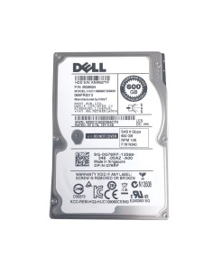 DYSK DELL 600GB SAS 6G 10K 2,5 RAMKA G76RF