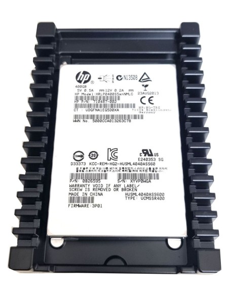 DYSK HP 400GB SAS SSD 6G 3,5 710487-002